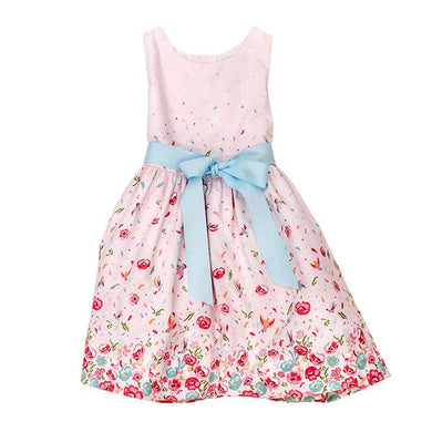 The Bailey Boys-Pink Floral Dress