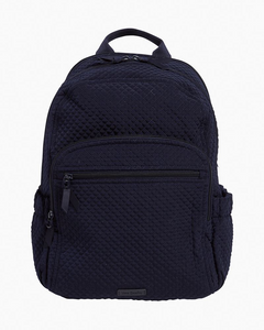 Classic Navy Microfiber-Campus Backpack