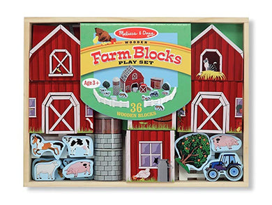 Farm Blocks 36-piece Play Set