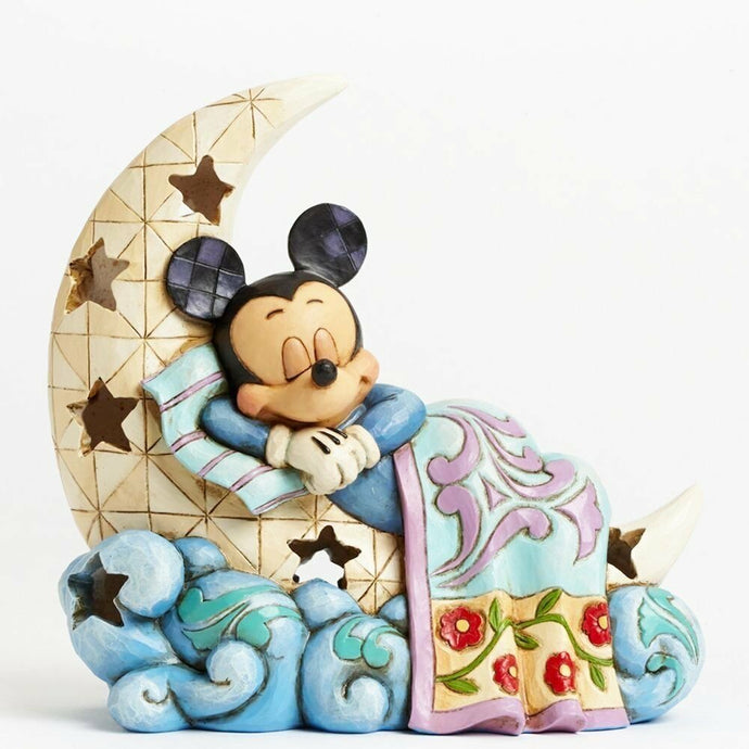 Disney Traditions-Sleep Tight Little One Mickey on Moon Nightlight