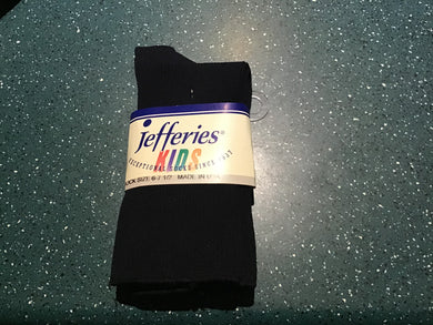 Jefferies School Uniform Sock(1 pair)-Navy