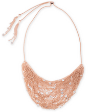 Load image into Gallery viewer, SALE-Anastasia Statement Necklace In Rose Gold