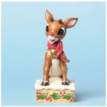 Disney Traditions-Rudolph Reindeer with light up Nose