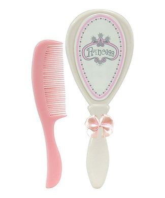Pink 'Princess' Brush & Comb Set