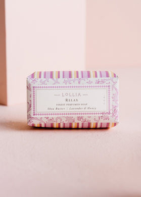 Lollia-Relax No. 08-Shea Butter Soap