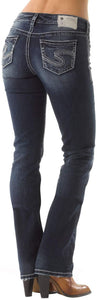 Silver Jeans-Aiko Midrise Slim Bootcut Jeans