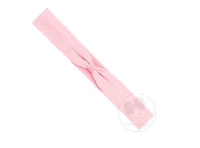 Add-a-Bow Cotton Lycra Head Wrap - Pink, Red, or Ivory