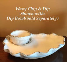 Load image into Gallery viewer, Charming White-Chip &amp; Dip(Wavy)