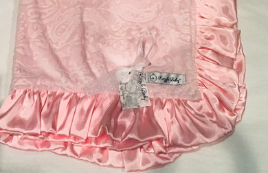 Razzle Baby Blanket-Pink Parfait