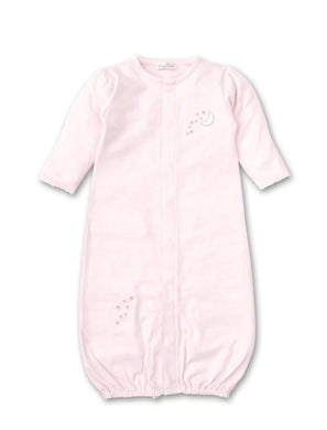 Kissy Kissy-Baby Girls Pink Pique Night Moon Converter Gown