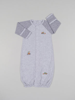 Kissy Kissy-Baby Boys Convertible Gown-Dig It