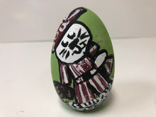 Load image into Gallery viewer, Painted Wooden Easter Egg-Baseball Bunny