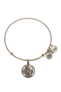 My Love Is Alive Bangle-Silver